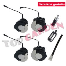 Bouchons à essence/ d'huile pour Stihl MS192T MS440 MS460 FS90 FS100 FS110 HT101