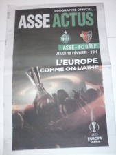   PROGRAMMES DE MATCHS EUROPA LEAGUE - ST-ETIENNE A.S.S.E  à choisir