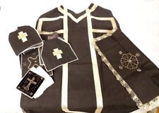 Chasuble prêtre deuil