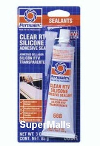 Permatex 80050 clear rtv - clear,