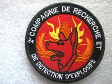 Ecusson cynophile detection - ecusson,