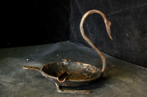 Cendrier artisanal cygne - cendrier, "cygne