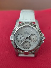 montre Festina femme multifonctions modèle 16021 / fonctionne sans problème