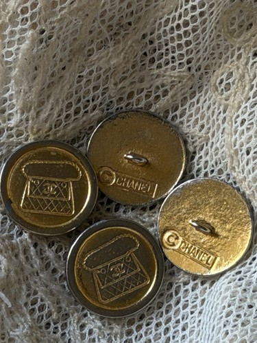 Boutons chanel vintage - boutons,