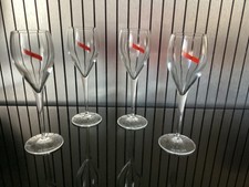 4 flûtes verres à champagne
