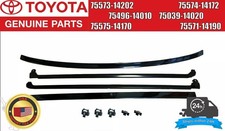 TOYOTA JZA70 SUPRA MK3 AUTHENTIQUE OEM jeu de moulure de pare-brise arrière JDM