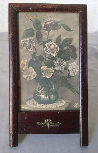 Ancien beau cadre photo - beau,