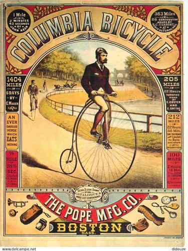 Carte postale publicite - carte,