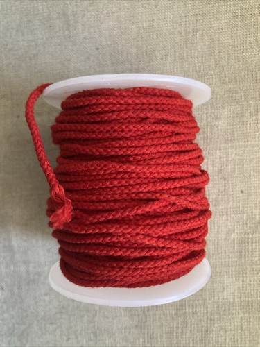 Cordonnet coton rouge - cordonnet, au