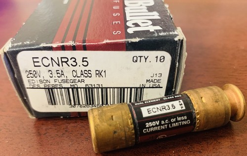 Edison fuse ecnr - edison, 250v
