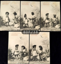 N° 808/38 -Lot de 5 Cpa