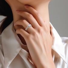Bague de fiançailles 950
