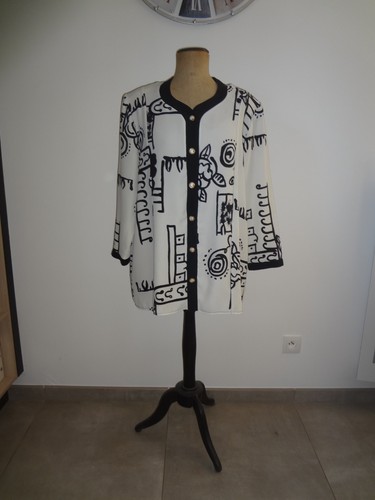 Veste chic fluide long - veste,