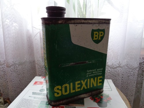 Ancien bidon huile bp - a,