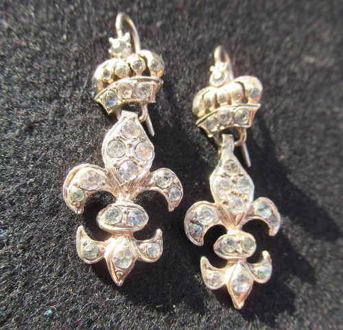 Ancien paire boucles - boucles, d'