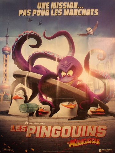 Les pingouins madagascar - pingouins, de