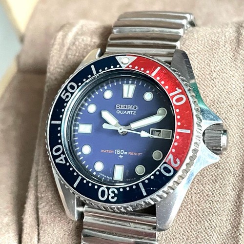 Montre plongée seiko pepsi - montre,