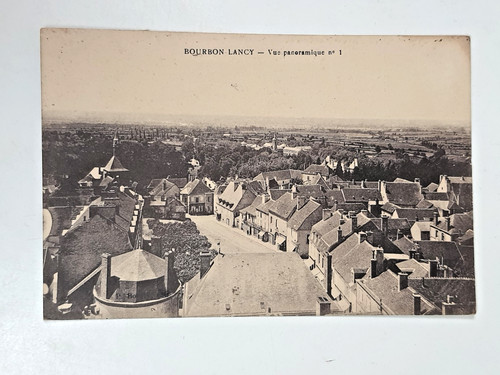 Cpa bourbon lancy vue - 71,