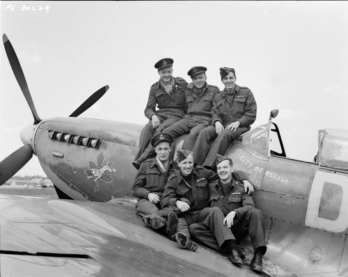 Ww2 pilote spitfire raf dday - raf,