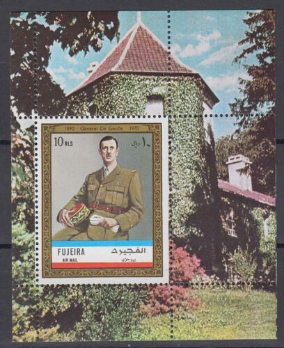 Fujeira 1972 gaulle bloc - fujeira-1972-de, gaulle-1