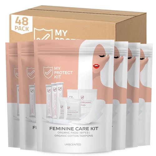 Feminine care kit - -, pieces