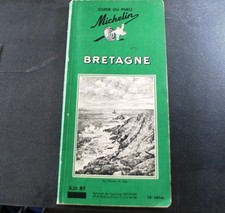 ancien guide michelin la bretagne 18ieme edition 1960