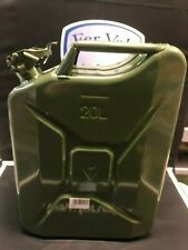 Bidon Militaire en Métal Tuv-Gs X Vert Carburant LT.20 Code 022020 R350198