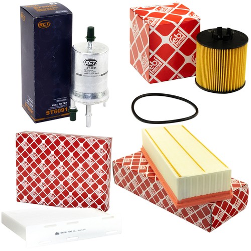 Set filtres carburant huile - set,