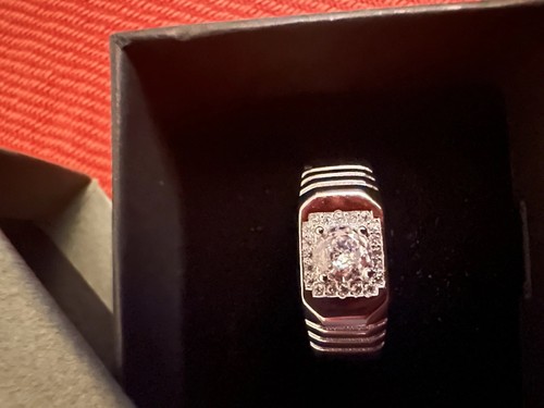 Bague solitaire argent - bague,