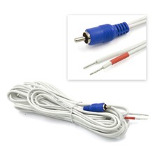 Bose-RCA to Bare Wire Speaker Câble Acoustimass Lifestyle Dark Blue 20ft Blanc