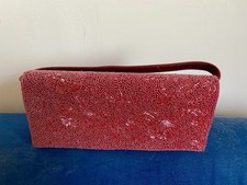 Sac de Soirée, Pochette De Mariage.  Sac à Main Perlé, Année 2005