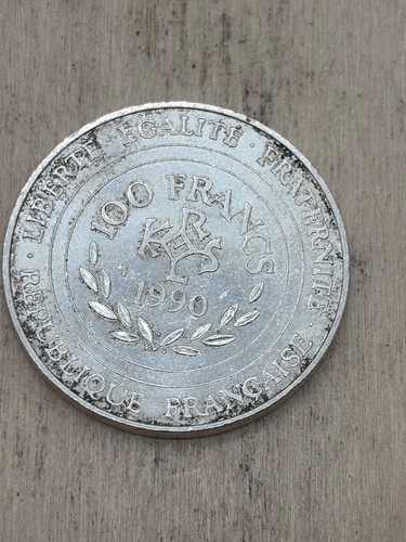 Pièce 100 francs charlemagne - pièce,