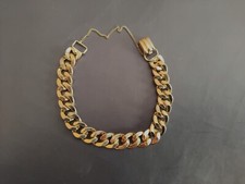 Bracelet plaqué or maille gourmette