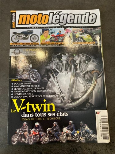 Moto legende 225 08 2011 - n°225, 07-08/2011