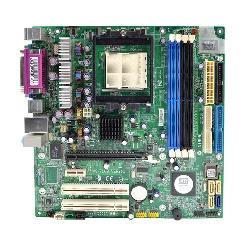 Carte mère msi 7168 prise - carte,