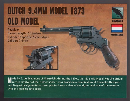 Dutch 4mm model 1873 - model, old