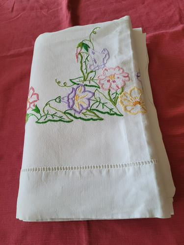 Linge ancien grand drap - :, en