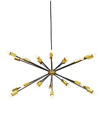 Lustre irr Arteluce Italie 1939 ancien fait main nautique Gino Sarfatti 2003