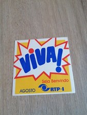 sticker vintage autocollant d époque neuf VIVA RTP1