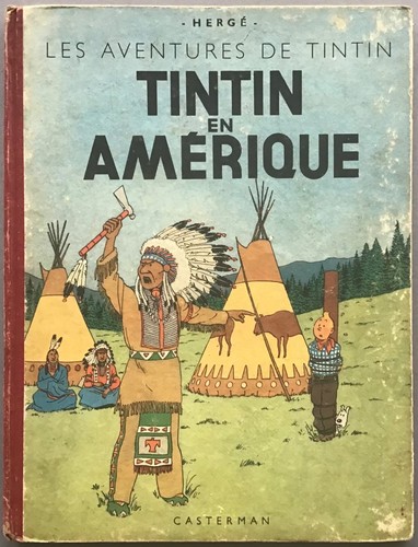Tintin amérique 4ème plat - tintin,