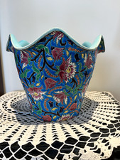 cache pot en émaux de Longwy