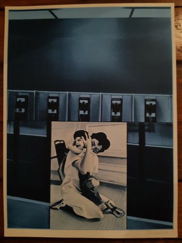 Jacques monory sérigraphie - monory, :