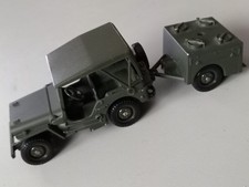 Jeep Willys + remorque cantine (Militaire Solido) 1/43