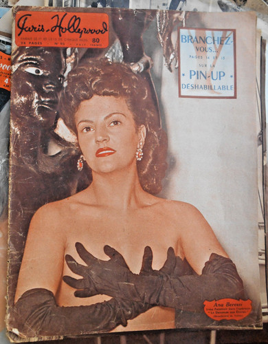 Ancien sexy pin - sexy, magazine