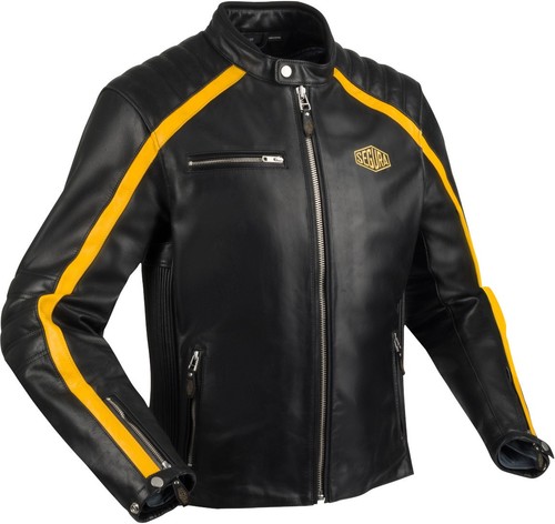 Veste cuir moto segura - veste, en
