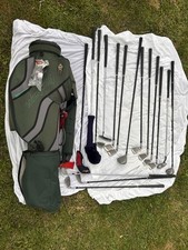 16 Club De Golf ( 1 Mac Gregor, 1 Big Bang,3 Taylor Made,11 Ben Sayers
