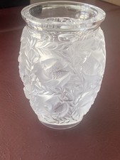 Lalique Frosted Bagatelle Vase