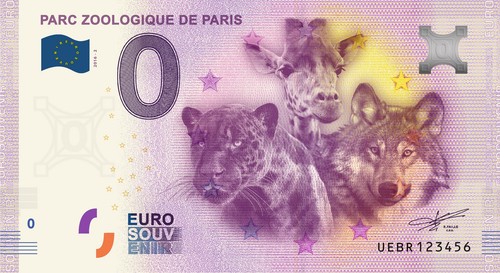 Billet souvenir 2016 france - 2016, 75