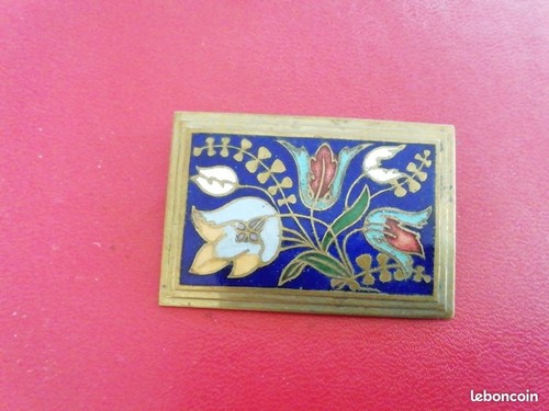 Ancienne broche émaux - ancienne,