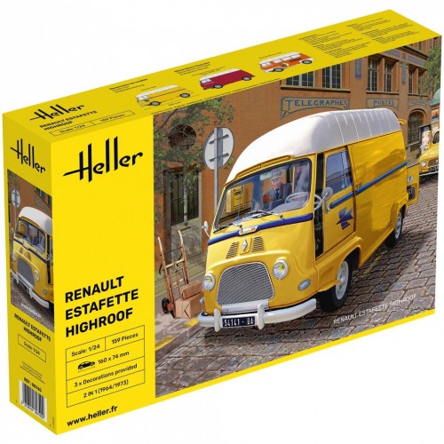 Heller renault estafette - renault,